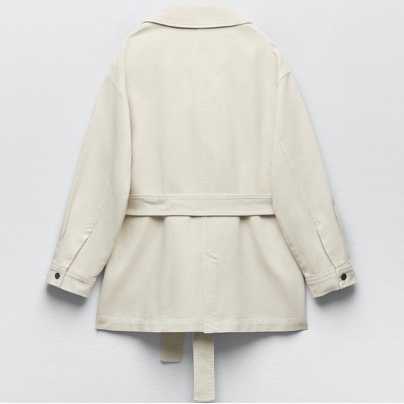 ZARA BELTED DENIM JACKET NWT
ICE - Picture 5 of 7